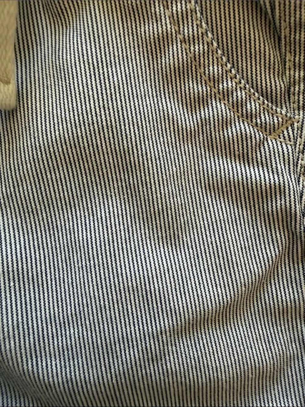 GAP Boys Seersucker Drawstring Shorts - Blue/White Pinstripe